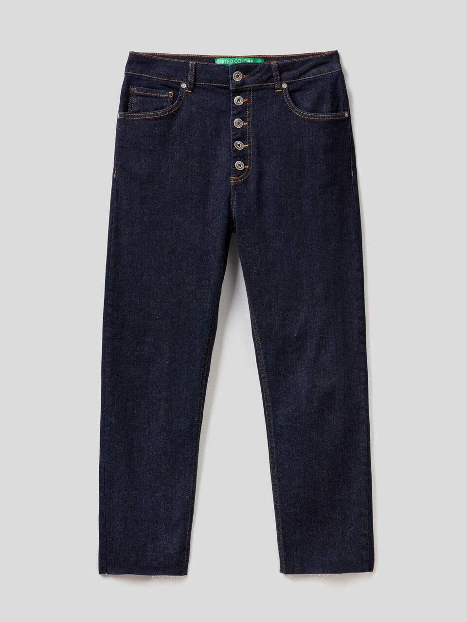 Jeans cinque tasche mom fit image number 1