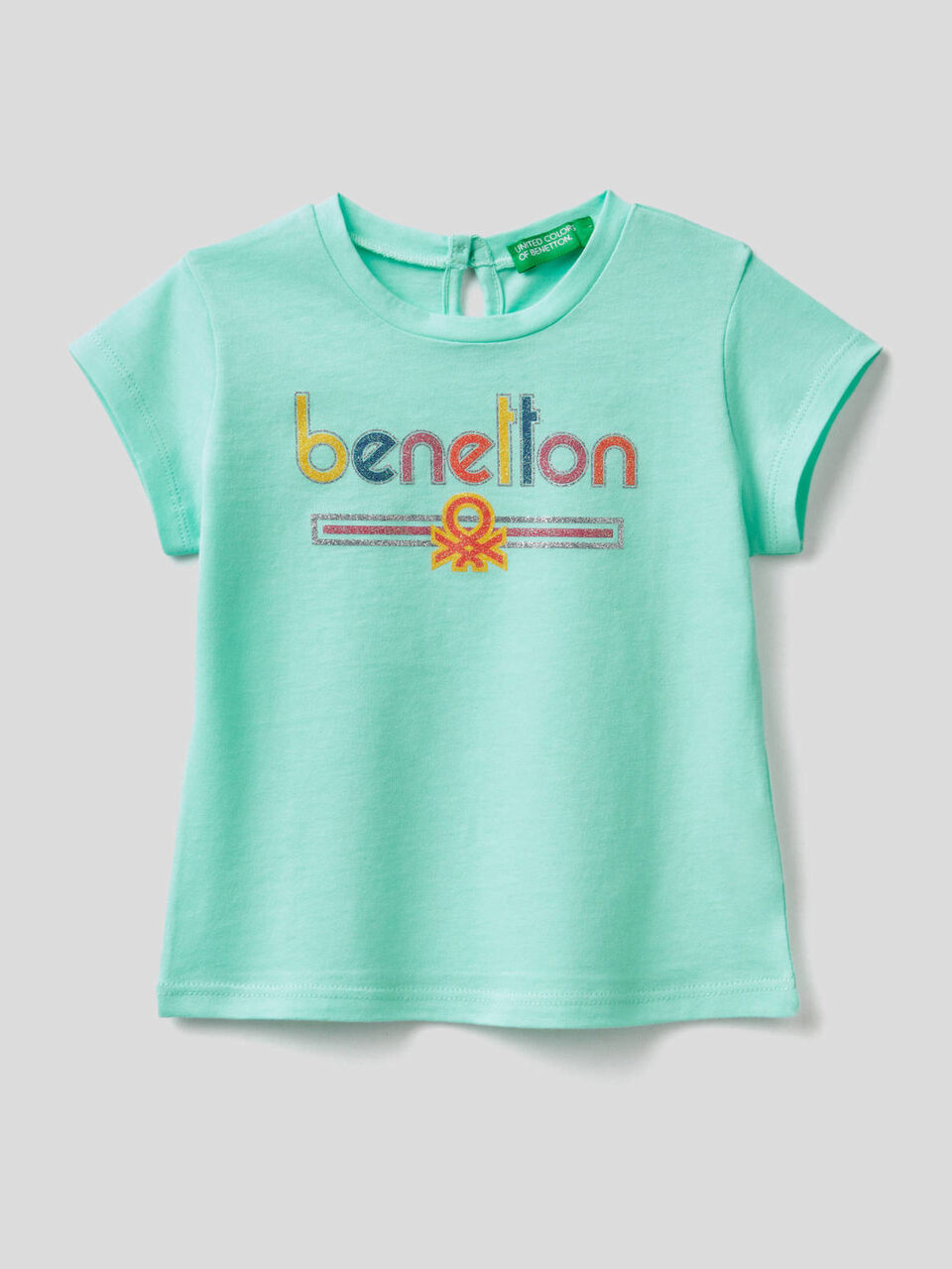 T-shirt in cotone biologico con stampa image number 1