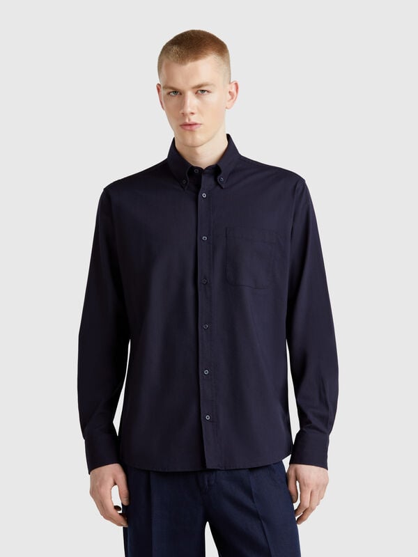 Camicia regular fit button-down Uomo