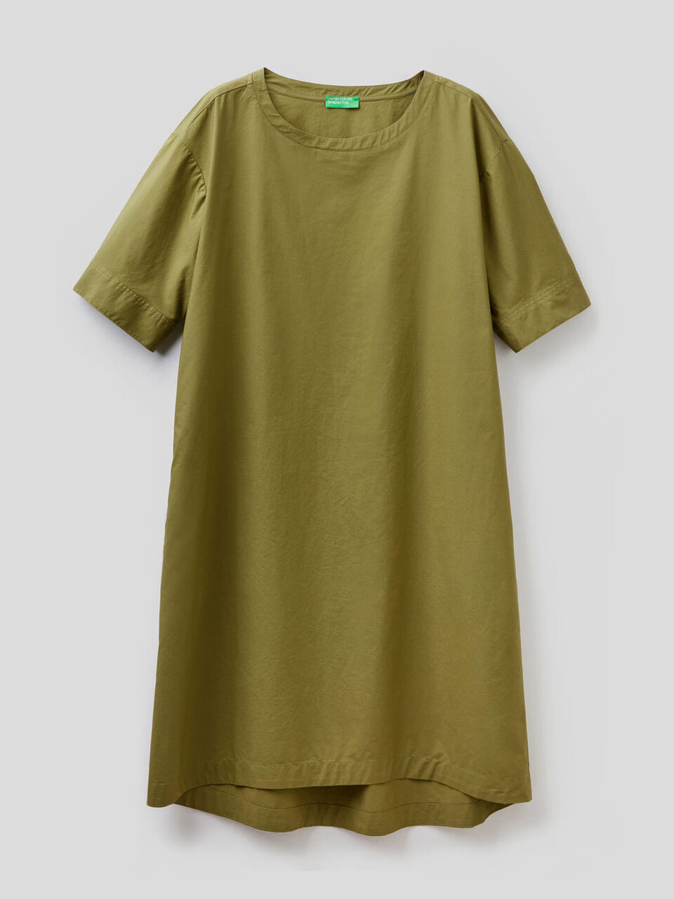 Vestito ampio in 100% cotone image number 1