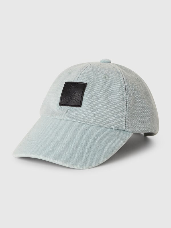 Cappello baseball con patch logo Bambino