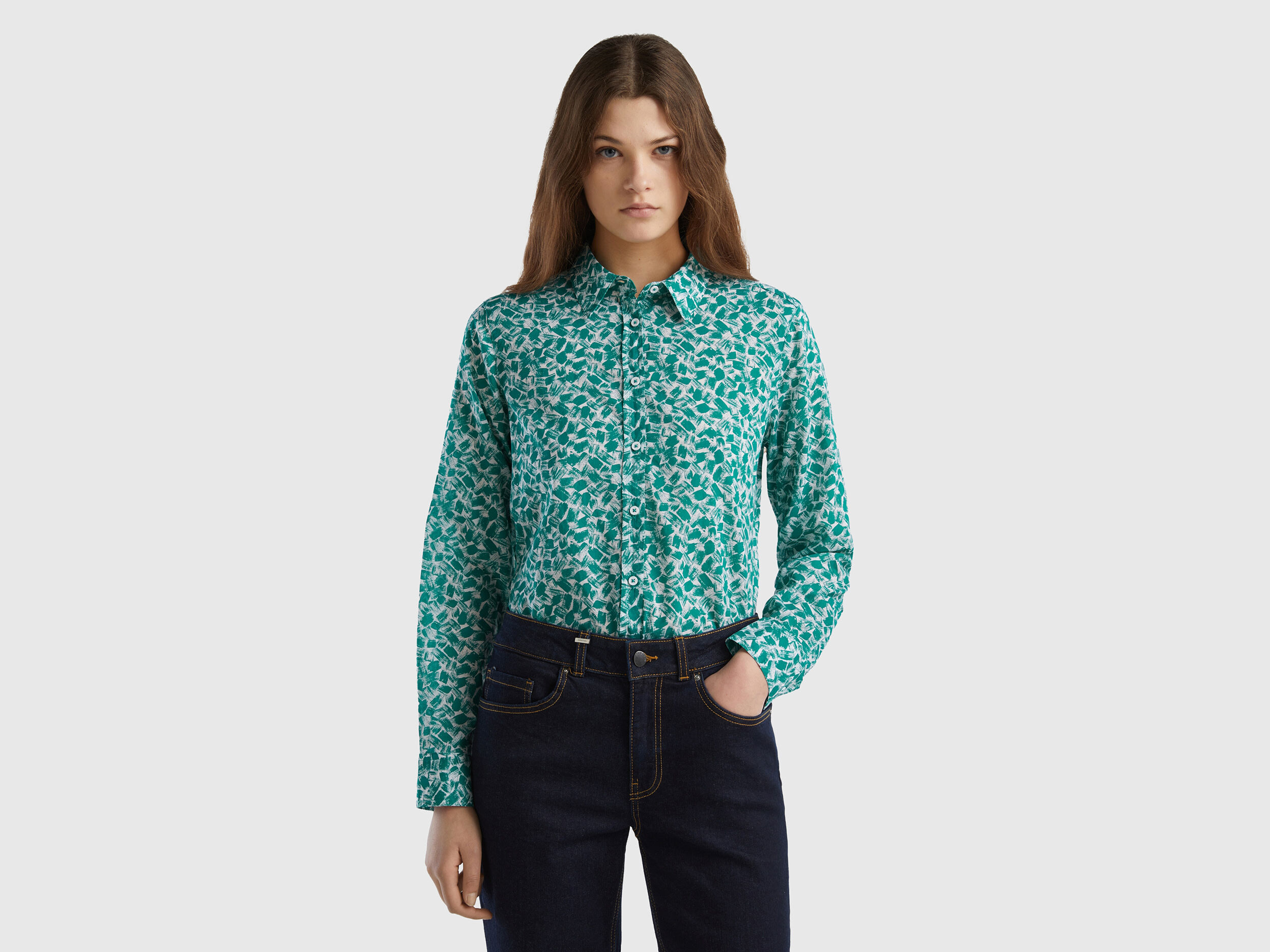 Benetton camicia best sale