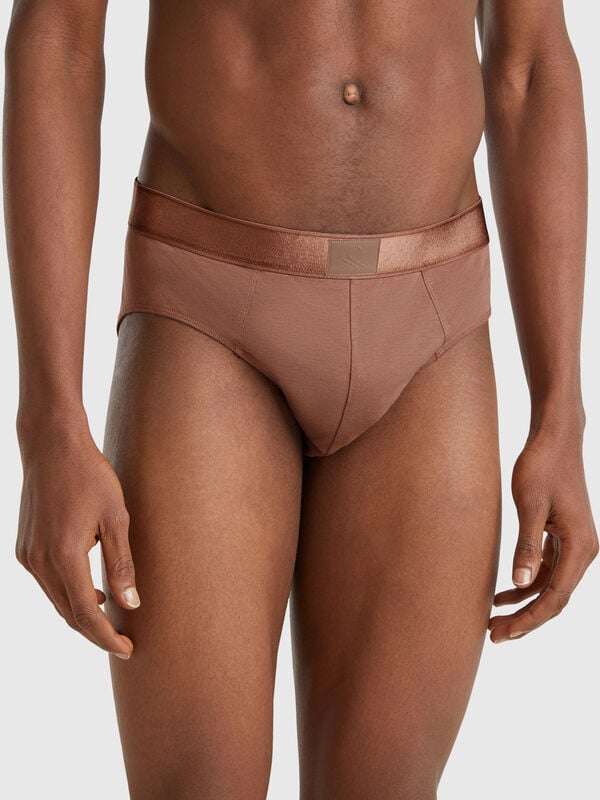 Slip in misto cotone Uomo