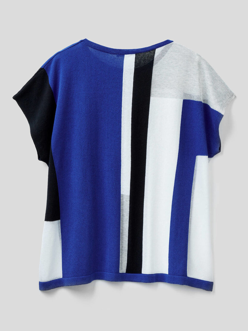 Maglia con lavorazione geometrica image number 2