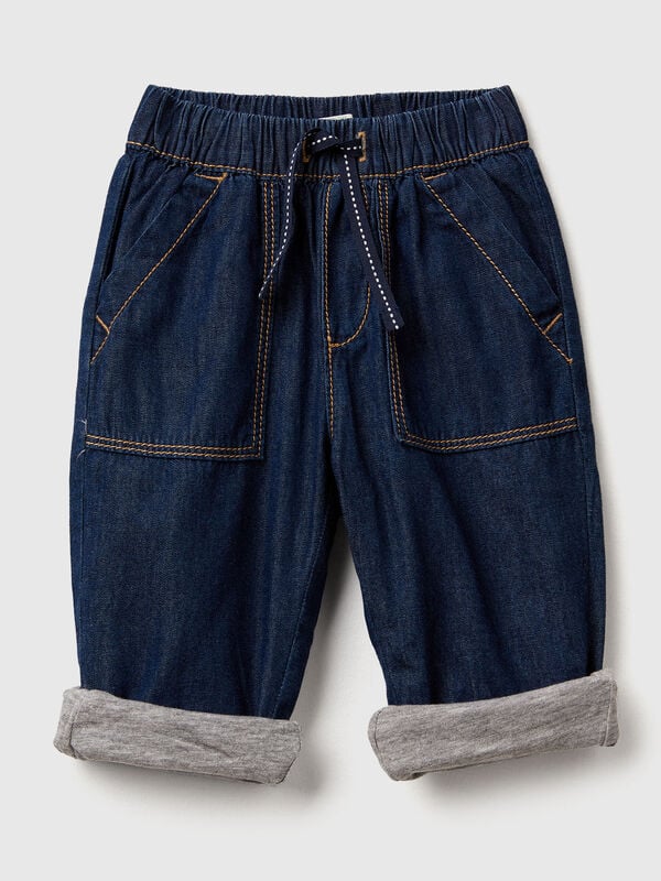 Pantaloni in chambray Baby