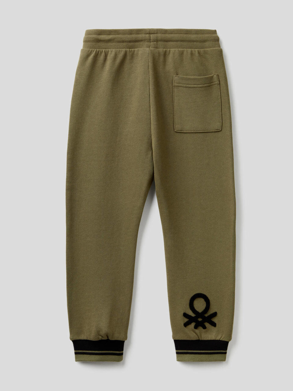 Pantaloni in felpa con tasca marsupio image number 2