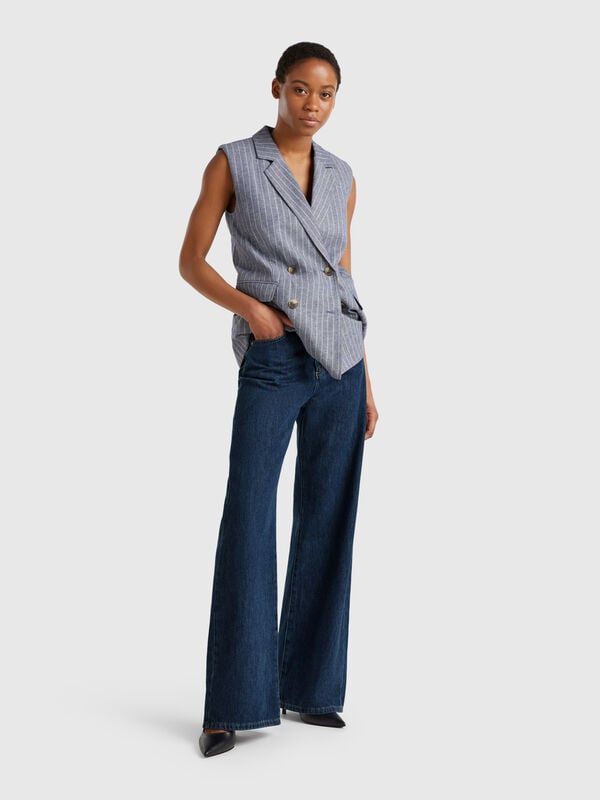 Jeans wide fit Donna