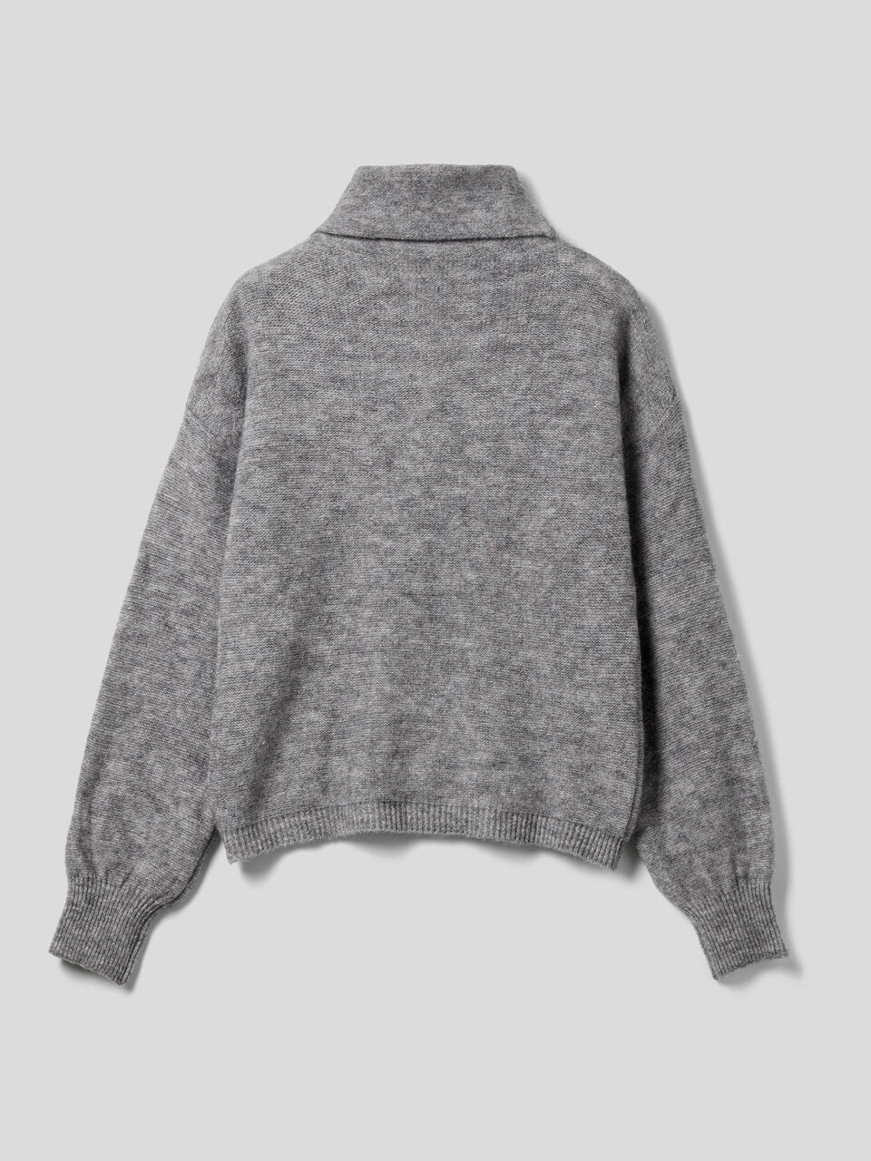 Maglia a collo alto in misto lana image number 2