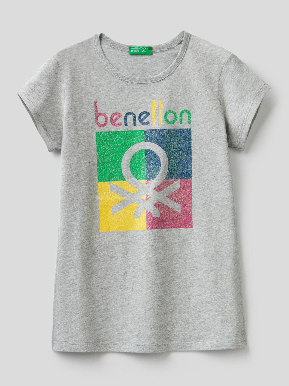 T-shirt in puro cotone con stampa image number 1