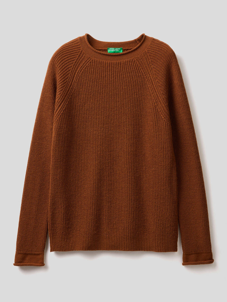 Maglia a coste in misto lana image number 1
