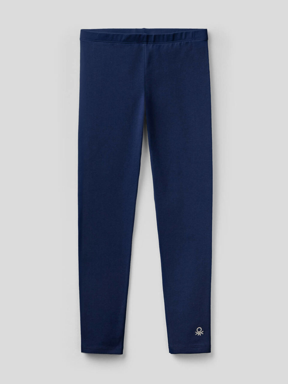 Leggings con logo in lurex image number 1