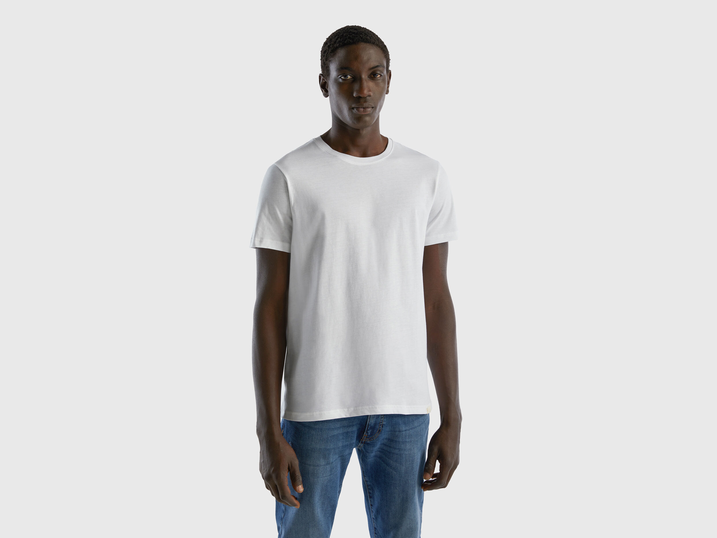T shirt uomo bianca deals