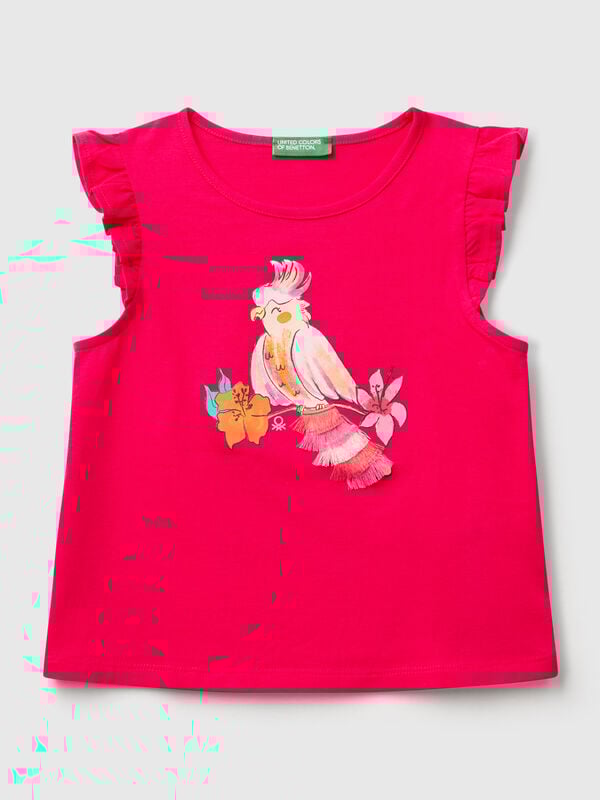 Canotta con stampa Bambina