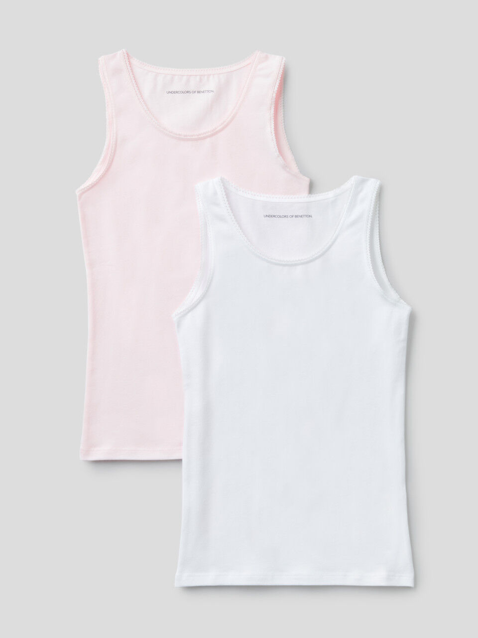 United Colors of Benetton Bambina Abbigliamento Top e t-shirt Top Tank top Canotta Con Manica Ad Aletta 