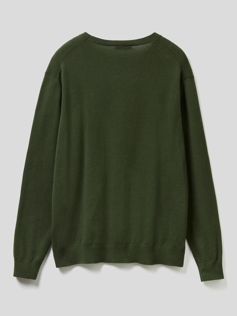 Maglia girocollo in misto cotone image number 2
