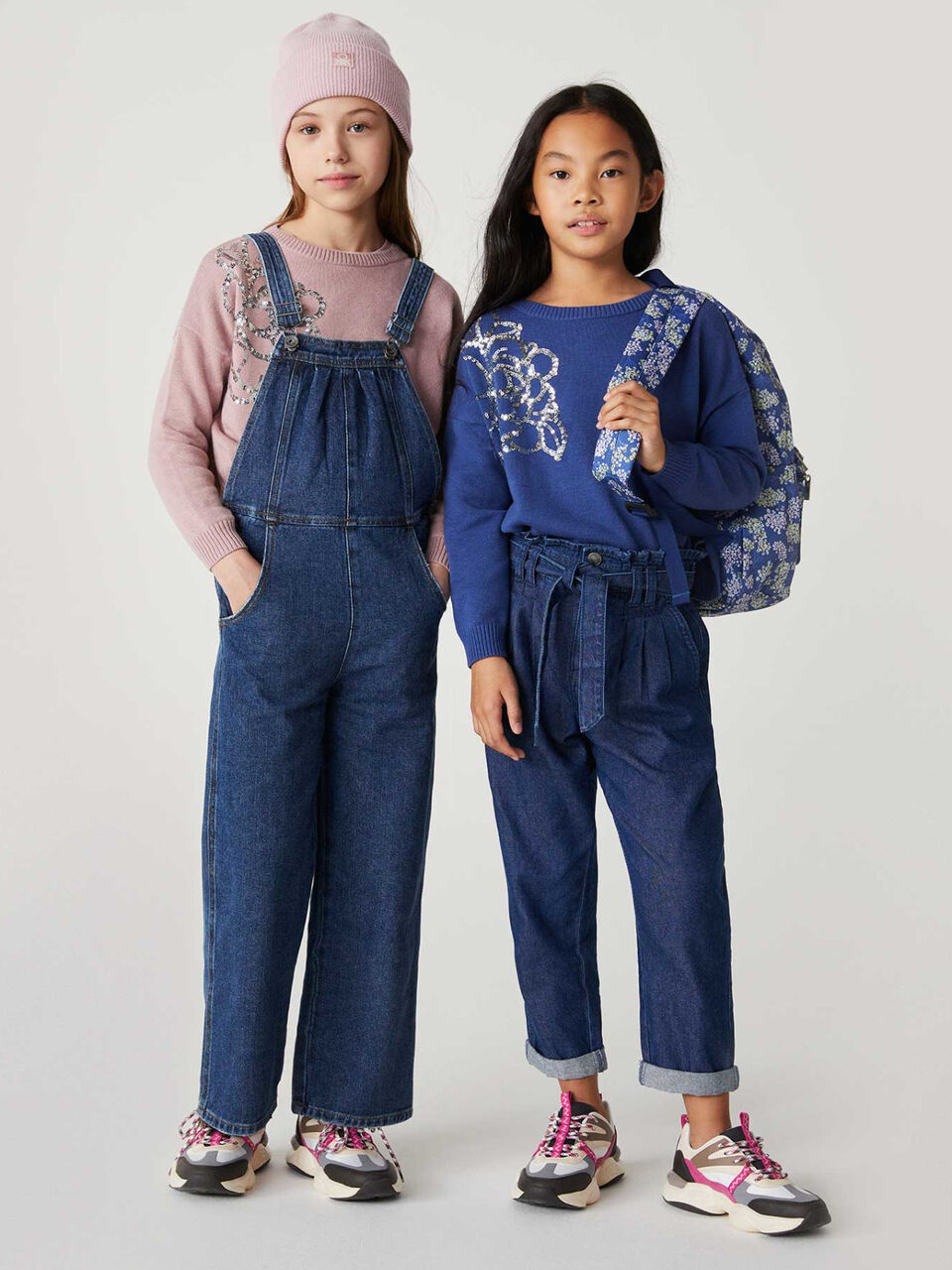 Salopette in denim "Eco-Recycle" image number 1