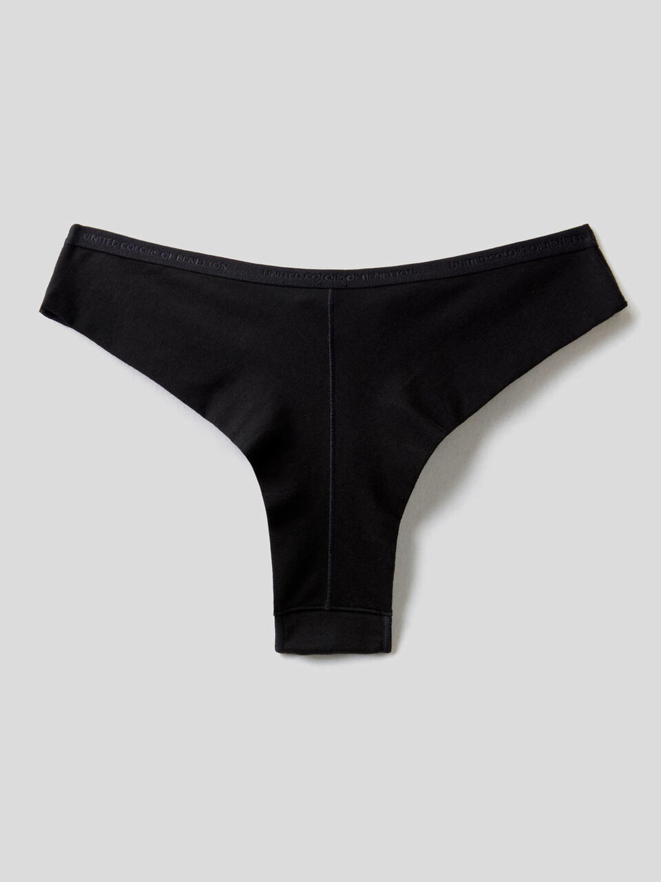 Brasiliana in cotone stretch tinta unita image number 2