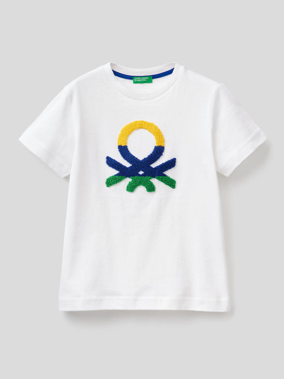 T-shirt 100% cotone con logo image number 1