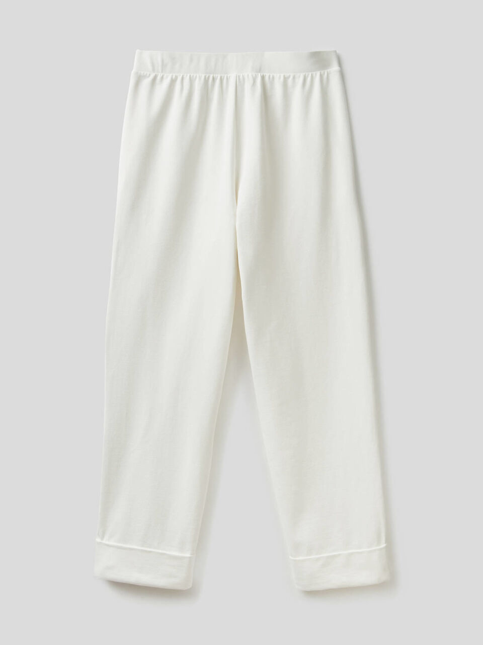 Pantaloni palazzo con risvolto image number 2