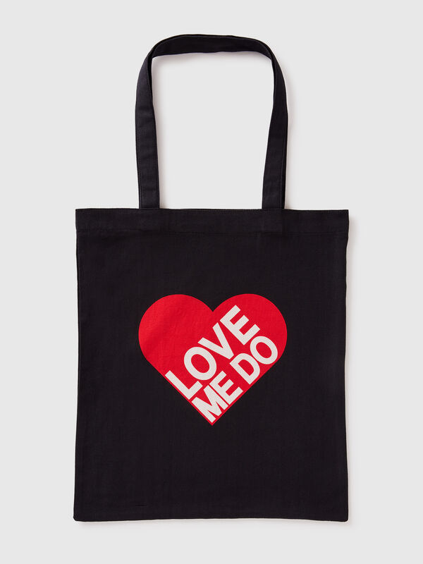 Tote Bag The Beatles in puro cotone Donna
