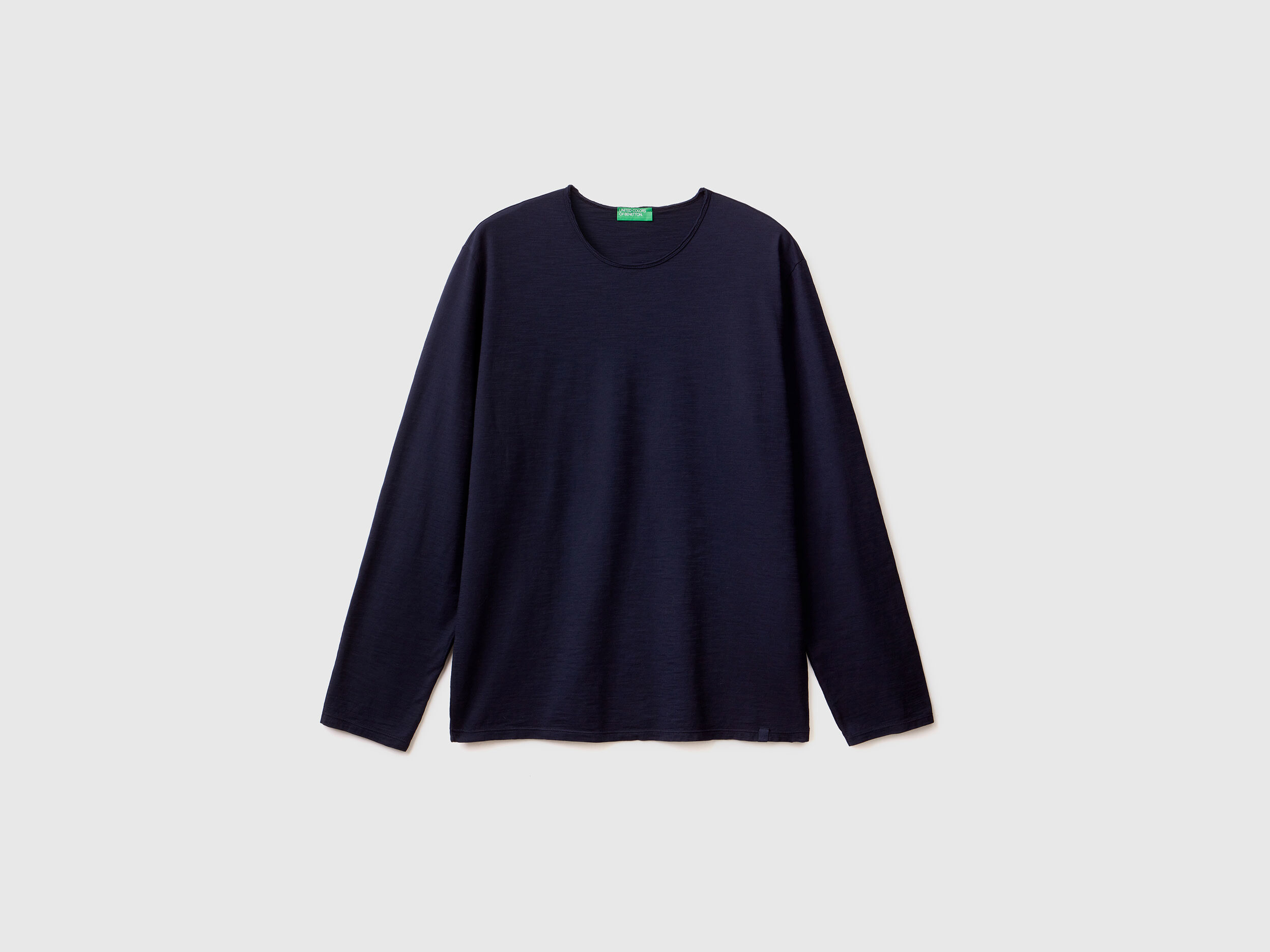 Benetton maglie cotone manica lunga on sale