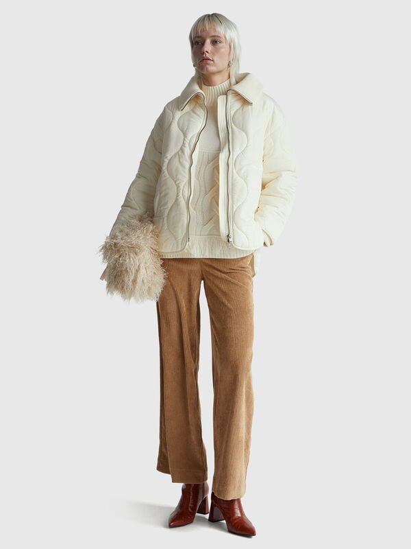 Giubbotto trapuntato in nylon Donna