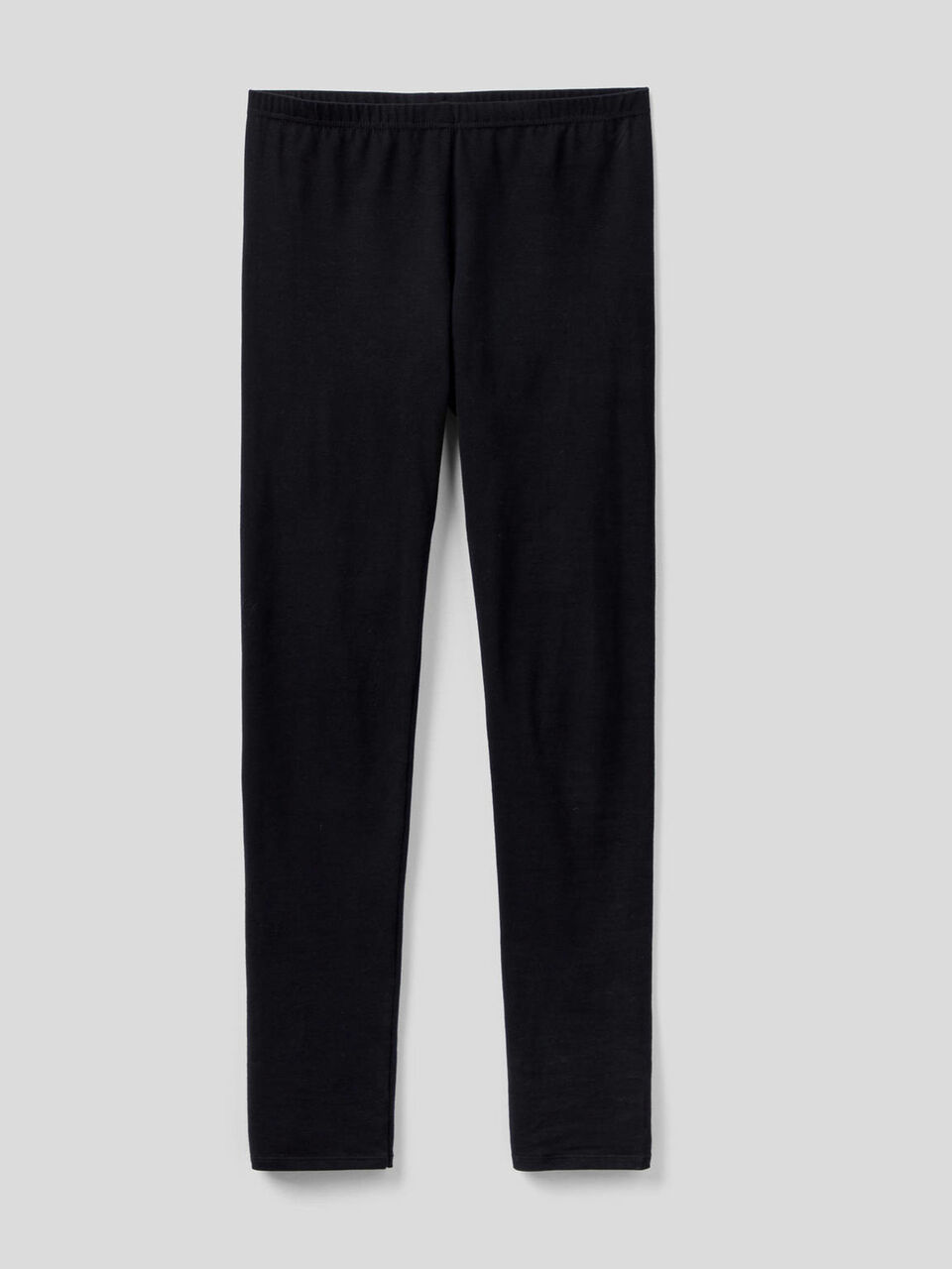 Leggings neri elasticizzati image number 1