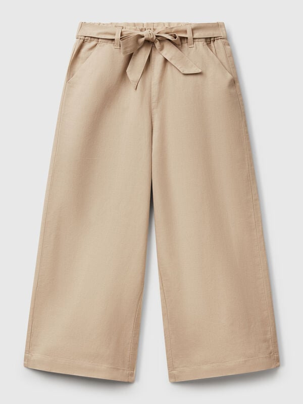 Pantaloni con fusciacca Bambina