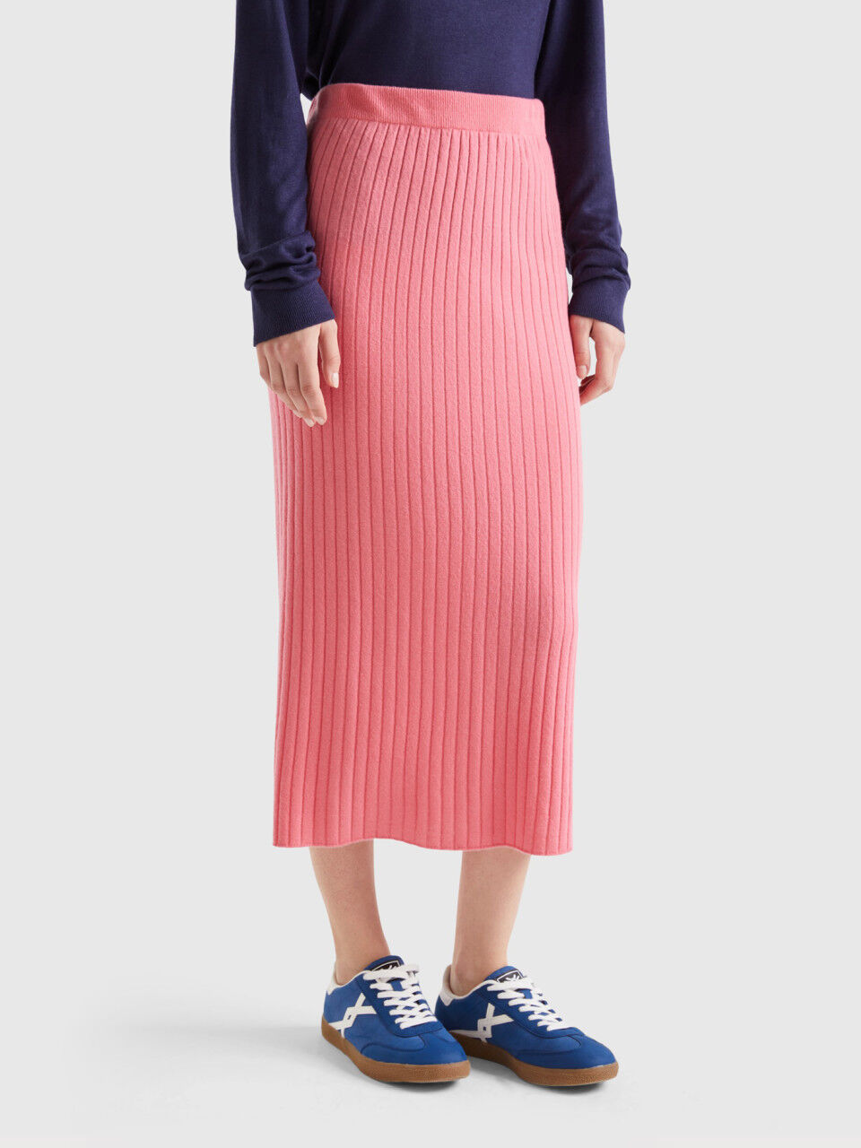 Benetton best sale gonna plissettata