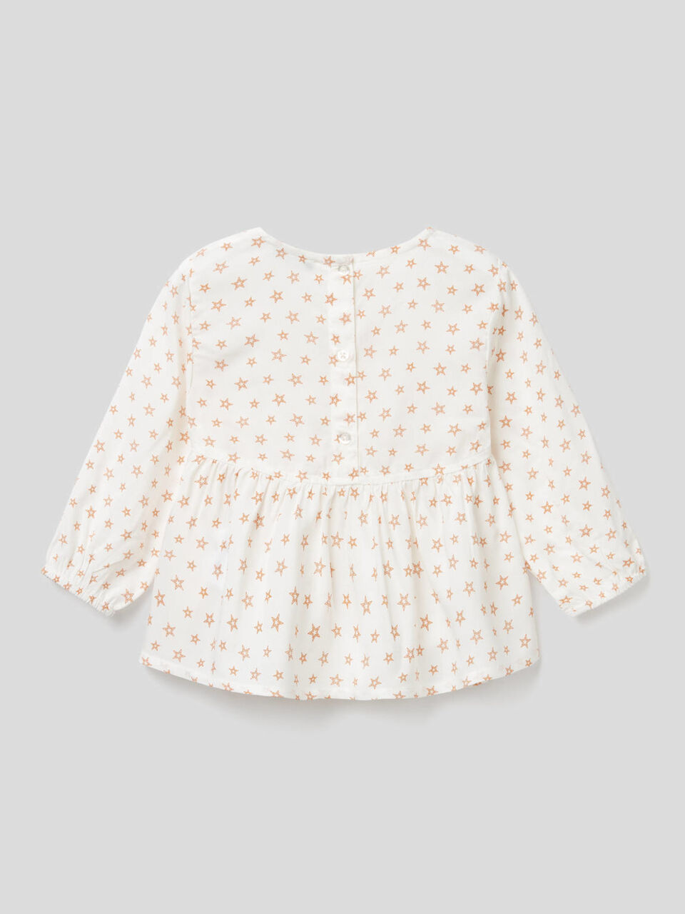 Blusa fantasia in viscosa sostenibile image number 2