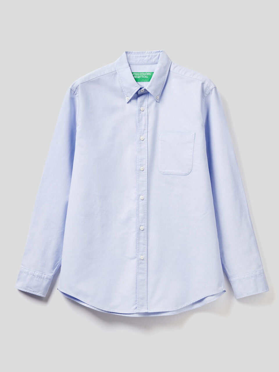 Camicia regular fit 100% cotone image number 1