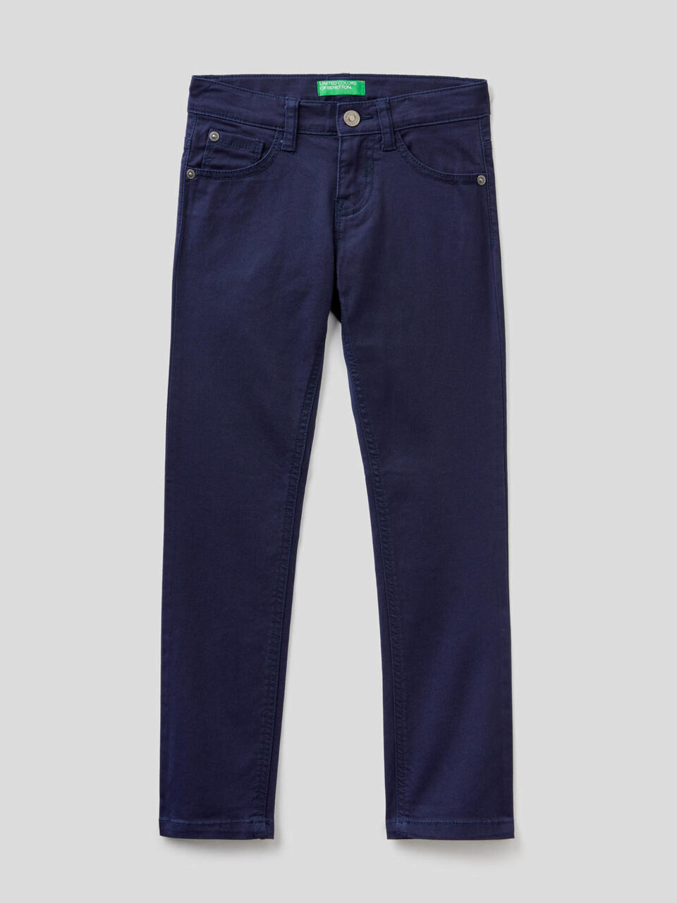 Pantaloni slim fit a cinque tasche image number 1
