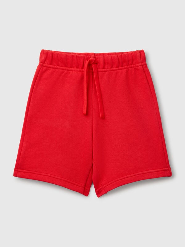 Bermuda in felpa di cotone Bambino