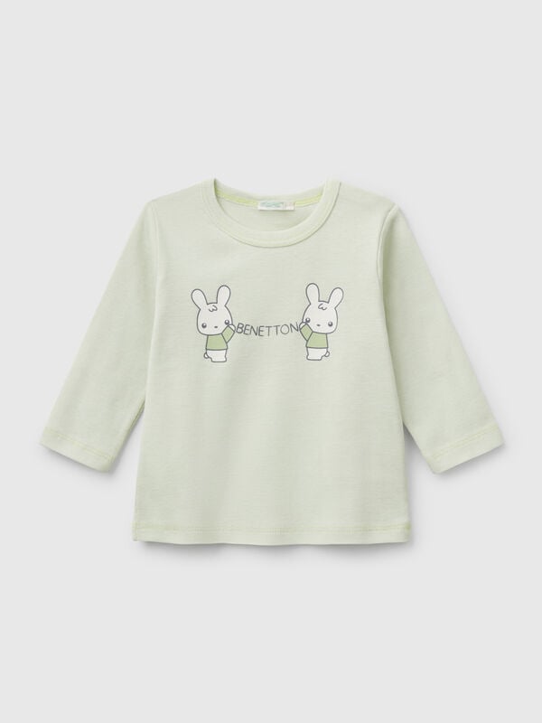 T-shirt manica lunga in cotone  Baby