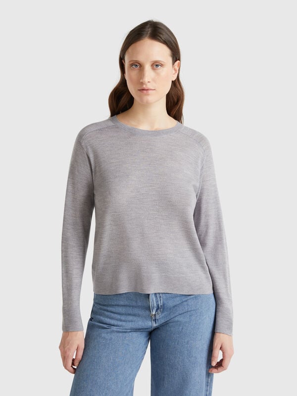 Maglia in pura lana Merino Donna