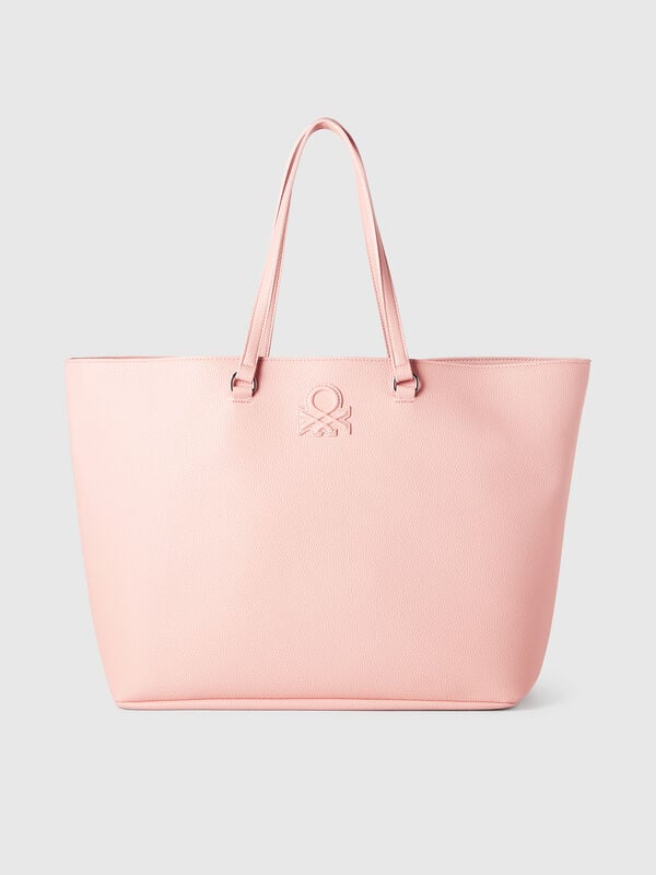 Tote Bag in tessuto spalmato Donna