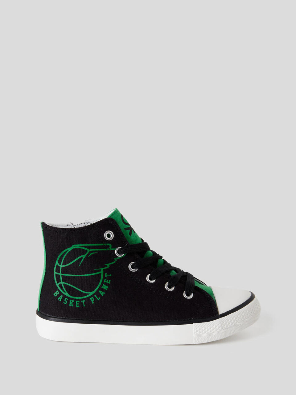 Sneakers alte con stampa image number 1