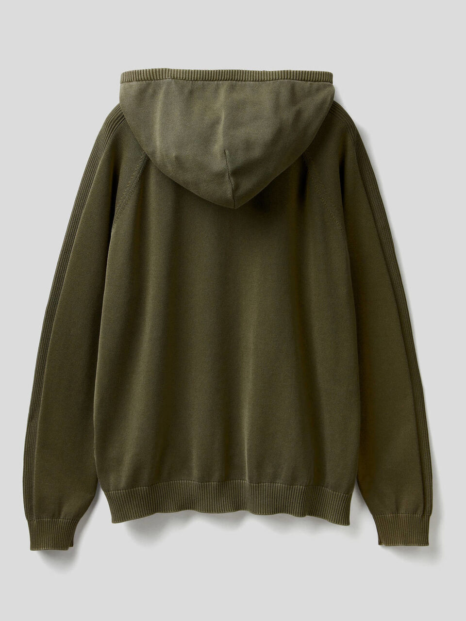Maglia in puro cotone con cappuccio image number 2