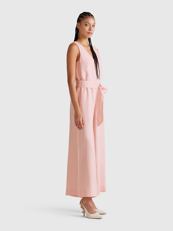 Tuta in puro lino Donna