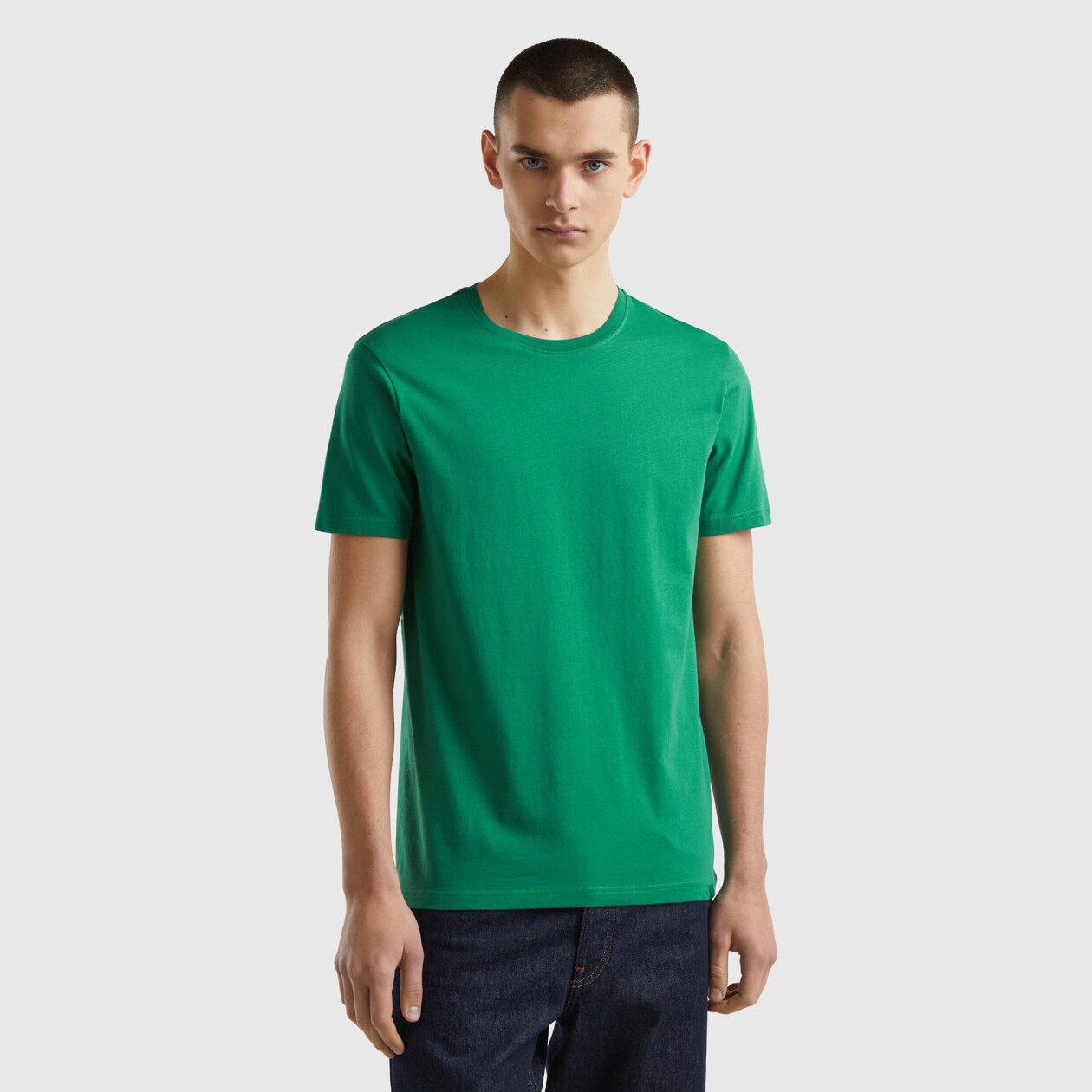 Maglietta top verde scuro