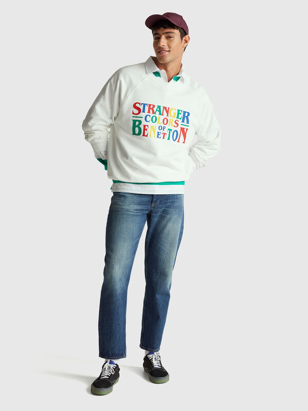 Felpa relaxed fit Stranger Things Uomo