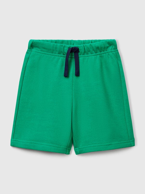 Bermuda in felpa di cotone Bambino