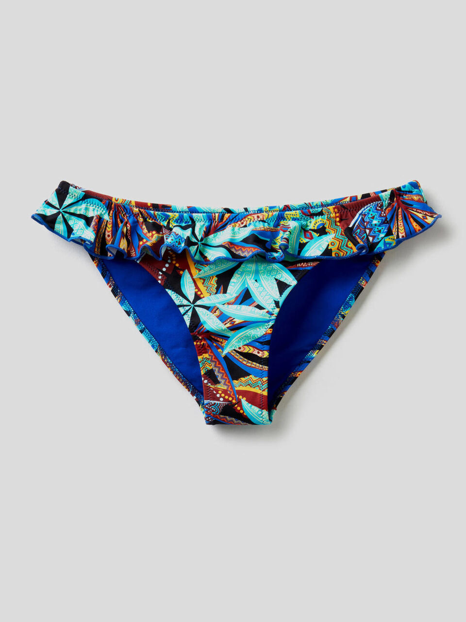 Slip mare con stampa tropicale image number 1