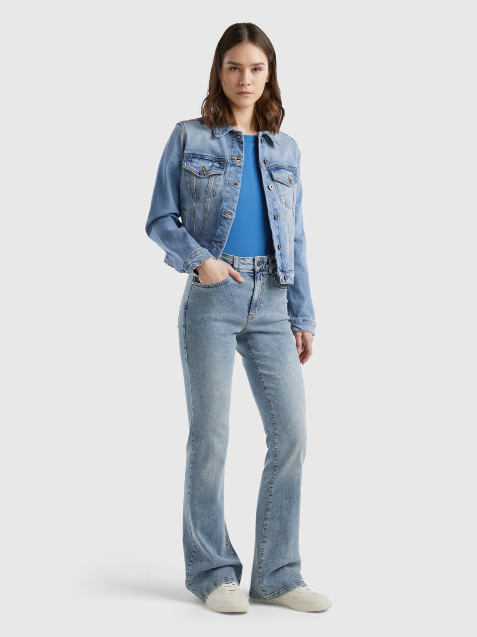 Jeans a hotsell zampa benetton