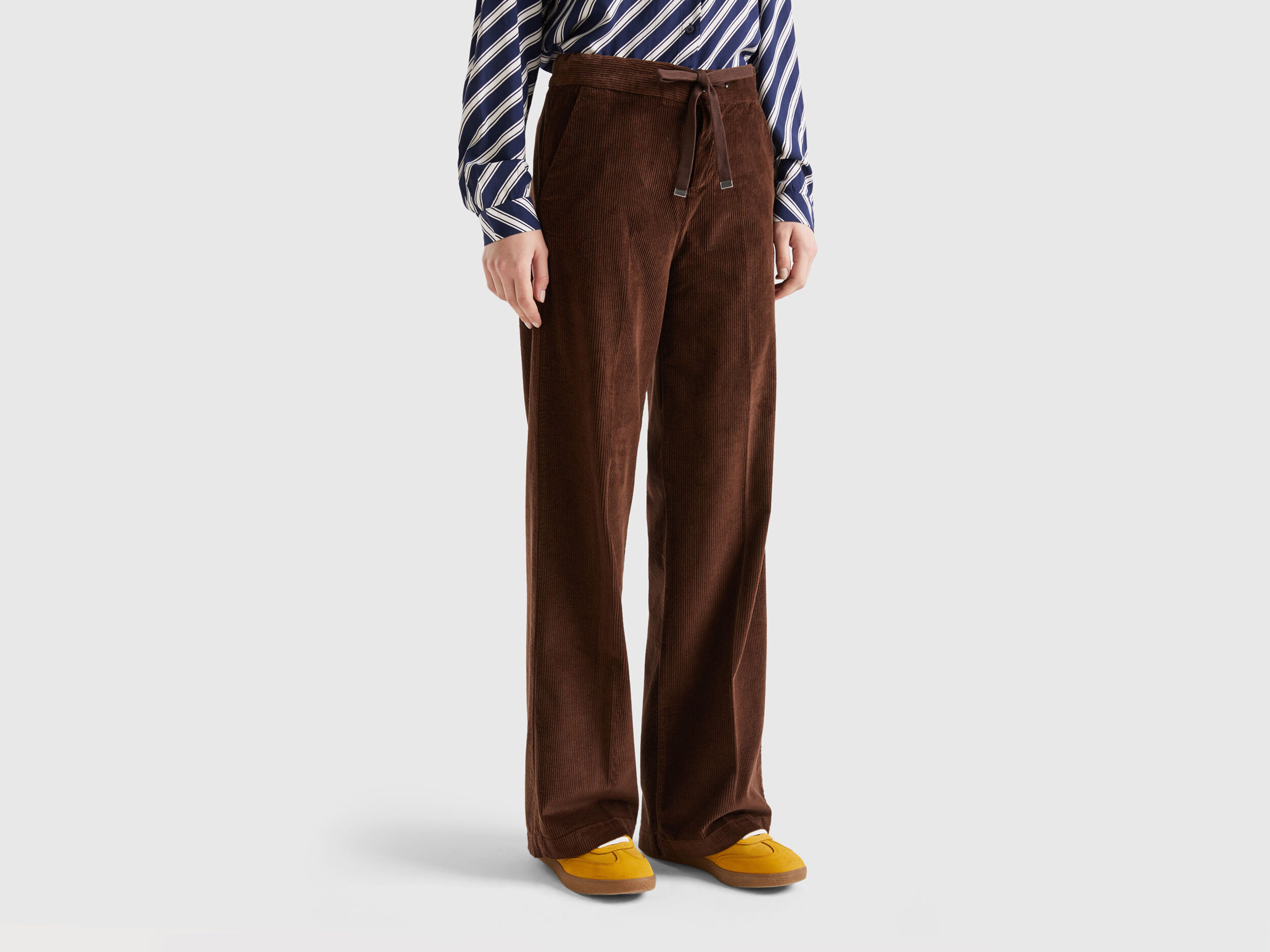 Pantaloni discount donna benetton