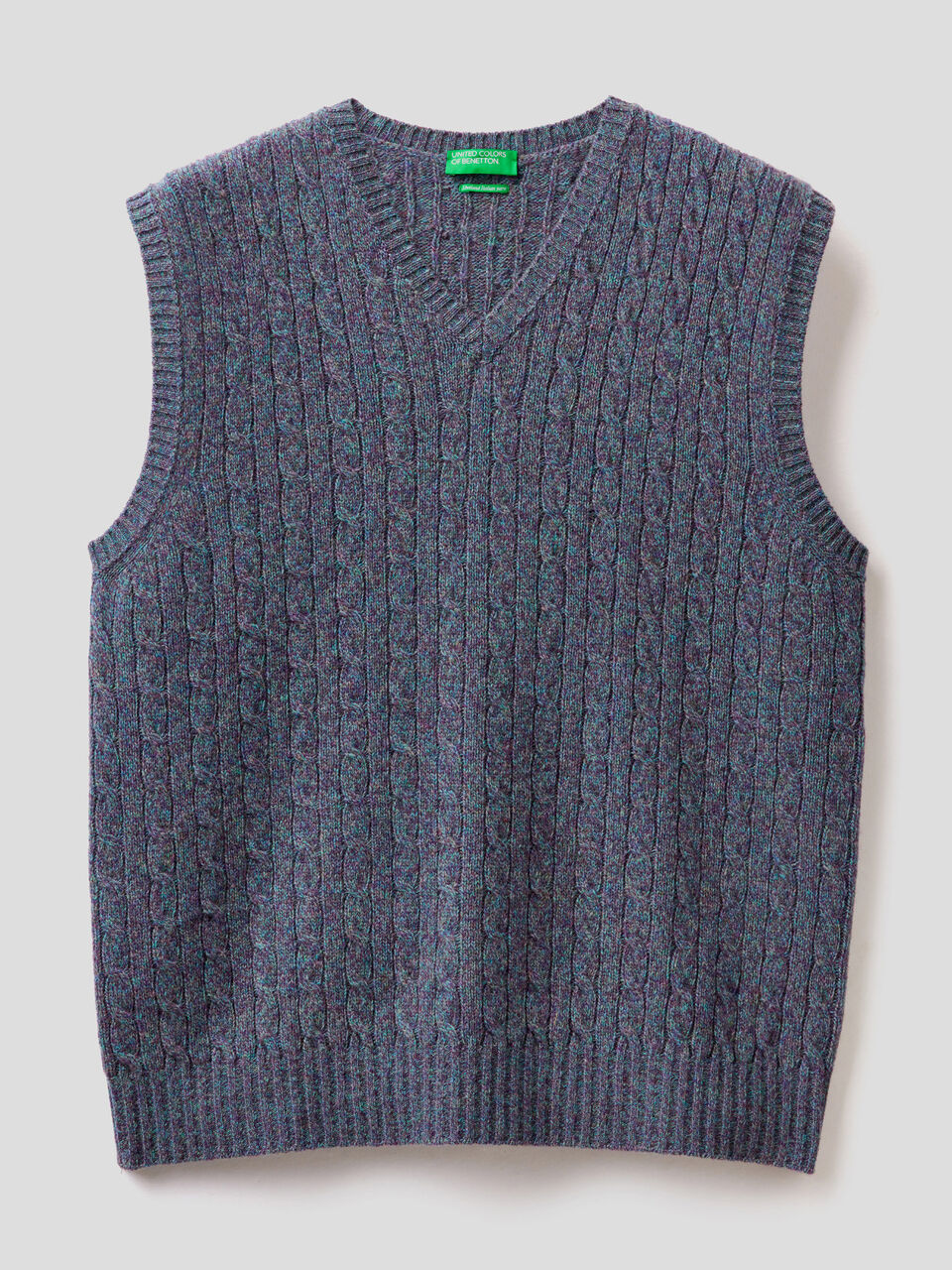 Gilet in pura lana Shetland image number 1