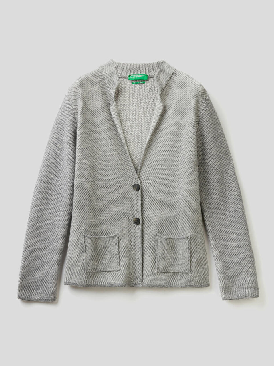 Giacca in maglia misto lana e cashmere image number 1