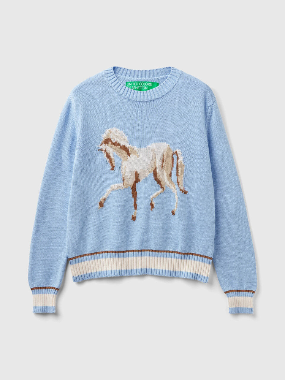 Maglione new arrivals benetton cavallo