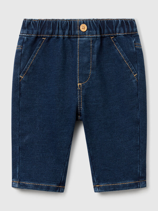 Pantaloni effetto denim Baby