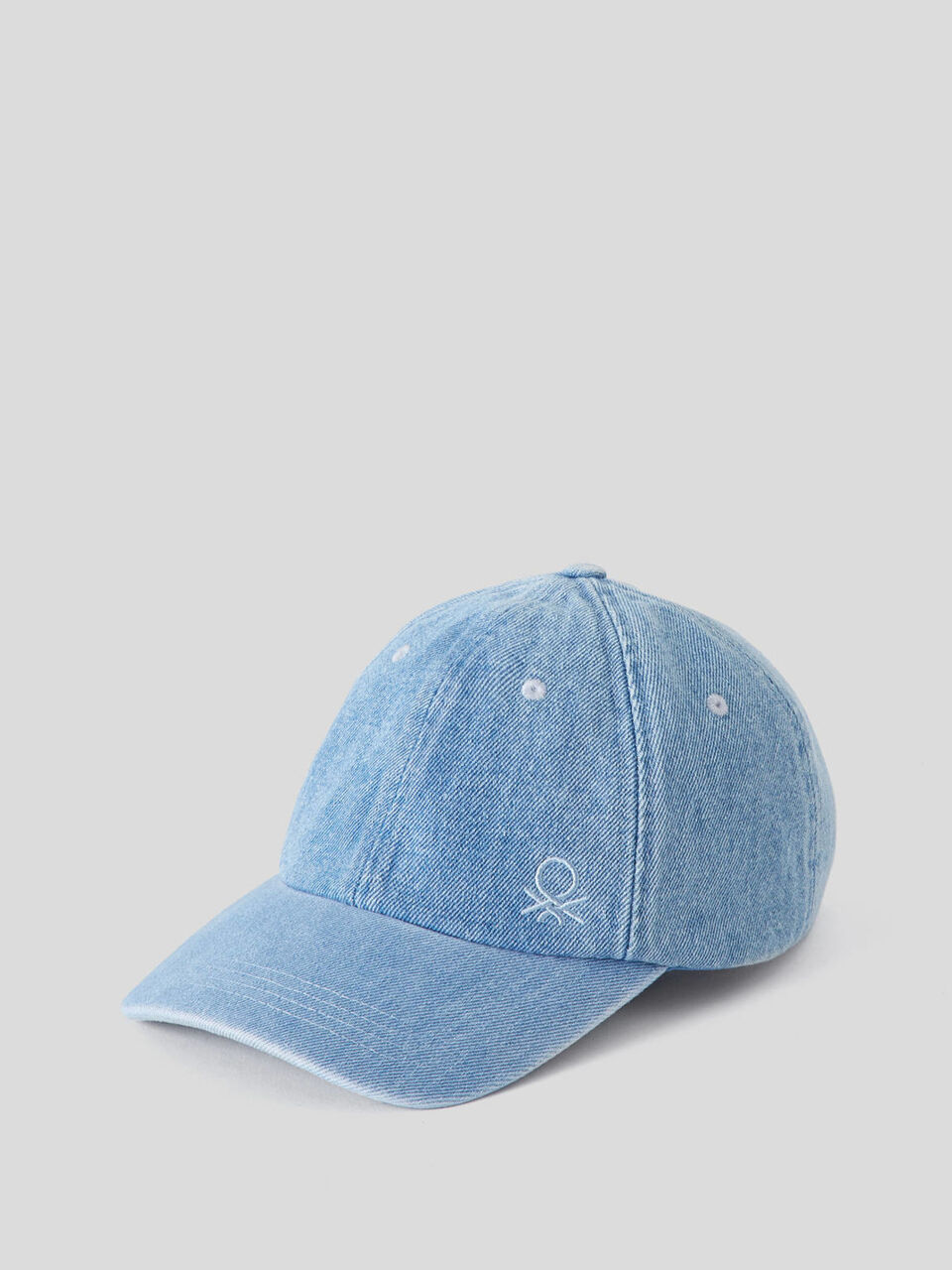 Cappellino con visiera in jeans image number 1